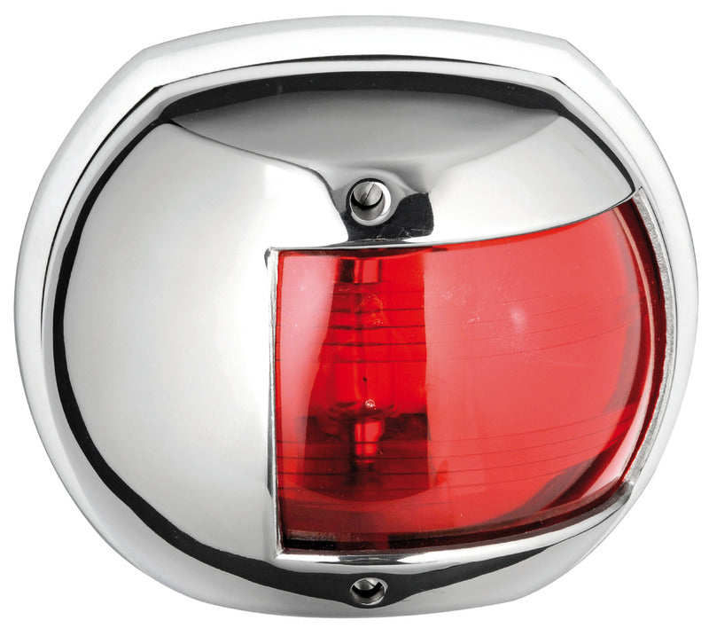 Fanale Maxi 20 inox rosso 12 V