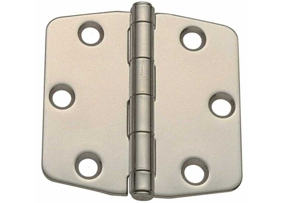 Cerniera biscotto SQ/L Inox 75x37MMX2MM perno superiore
