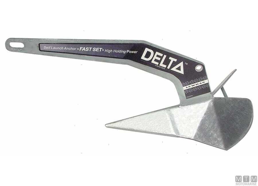 ANCORA DELTA IN ACCIAIO ZINCATO 10 KG