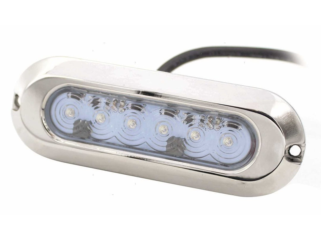 Faretto sub led oval 30W blue