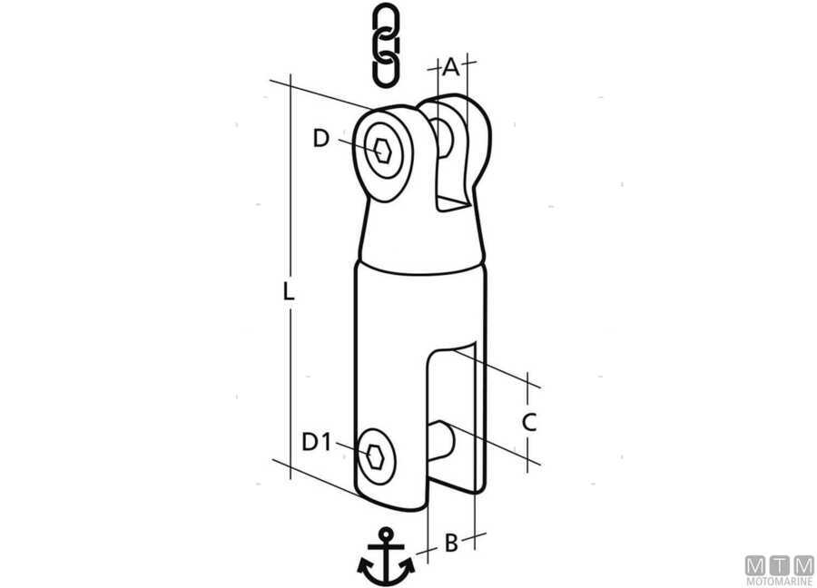 GIUNTO DOUGLAS 6/8 MM