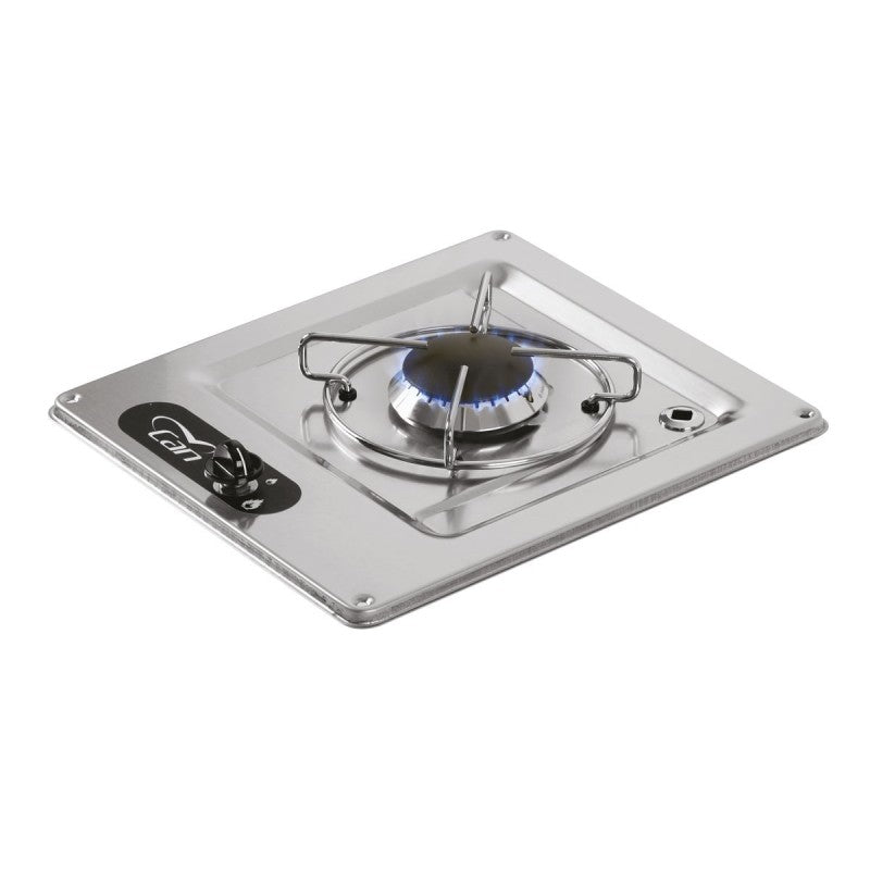 FORNELLO CAN 1 FUOCO IN ACCIAIO INOX 320X285