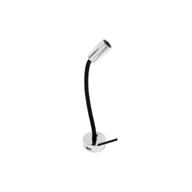 Faretto testaletto a Led con presa USB