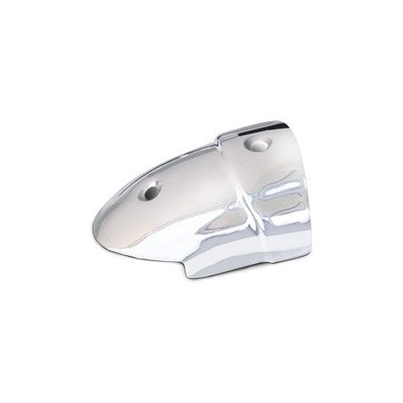 COPPIA TERMINALE INOX PER PROFILO PARABORDO SPHAERA PVC ALTO 35 MM