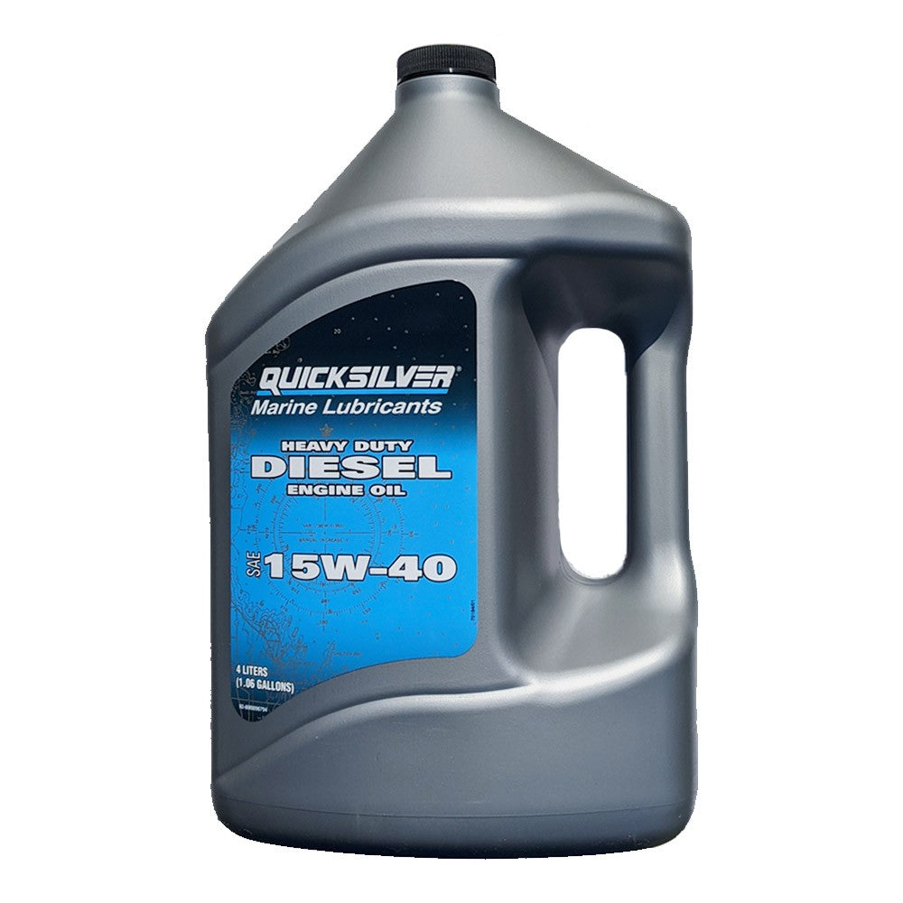 Olio Quicksilver SAE 15W-40 4 Litri
