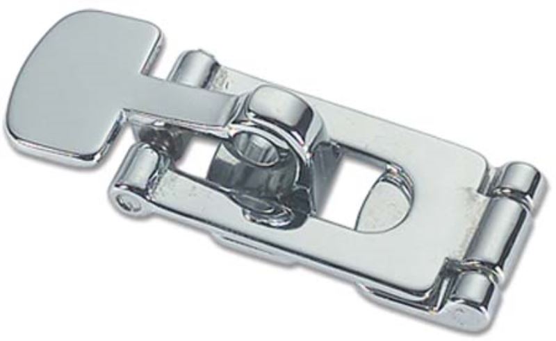 CHIUSURA A LEVA PORTALUCCHETTO IN OTTONE CROMATO MM 82X30