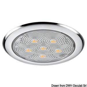 PLAFONIERA 6 LED LUCE BIANCA