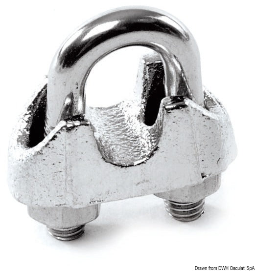 MORSETTO CAVALLOTTO INOX 7/8 MM