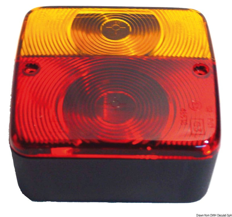 FANALE POSTERIORE DX 3 FUNZIONI 2 LAMPADINE