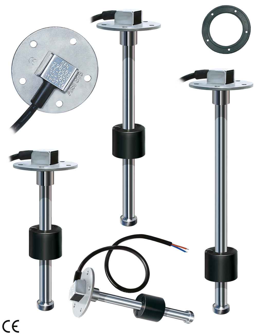 TRASMETTITORE INOX 10/180 20 CM