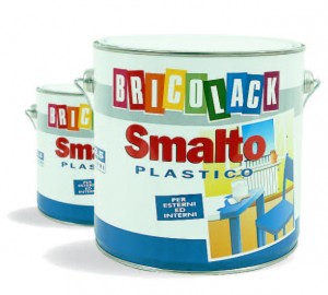 SMALTO PLASTICO BRICOLACK LUCIDO GRIGIO 750ML