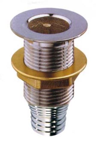 SCARICO POZZETTO A FILO O.C. 1/2 '' A FILO CON PORTAGOMMA