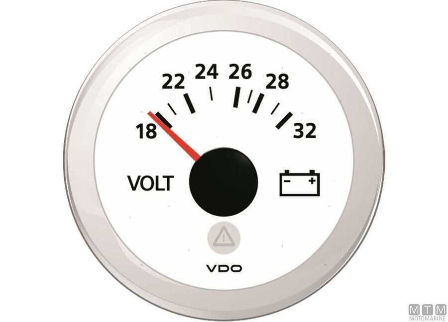 VOLTOMETRO 8-16V VDO