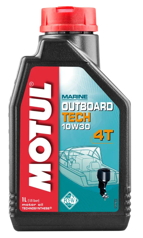 Olio Motul Outboard Tech 10W30 4 Tempi da 1 Litro