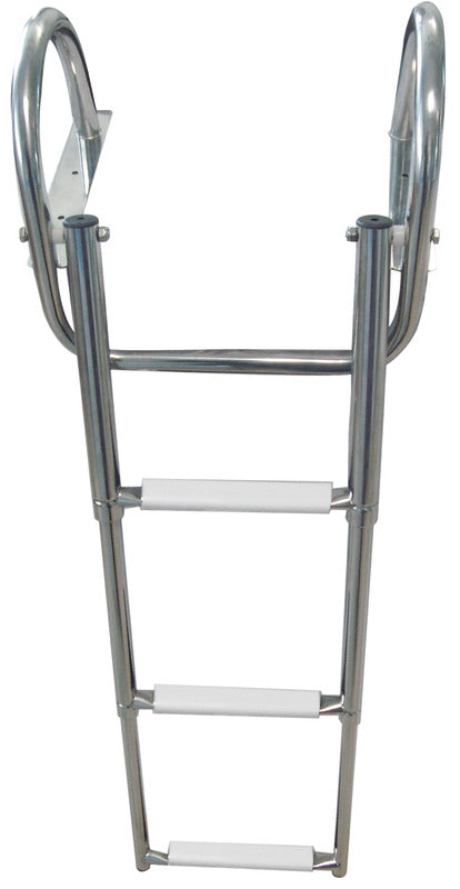 SCALETTA 4 GRADINI BIANCHI CON CORRIMANO