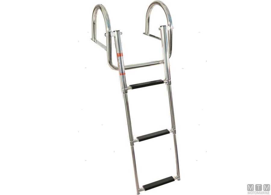 SCALETTA TELESCOPICA
CON CORRIMANO
INOX