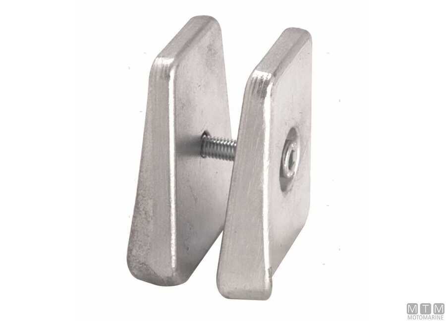 COPPIA PIASTRINA ANODO 20<>35