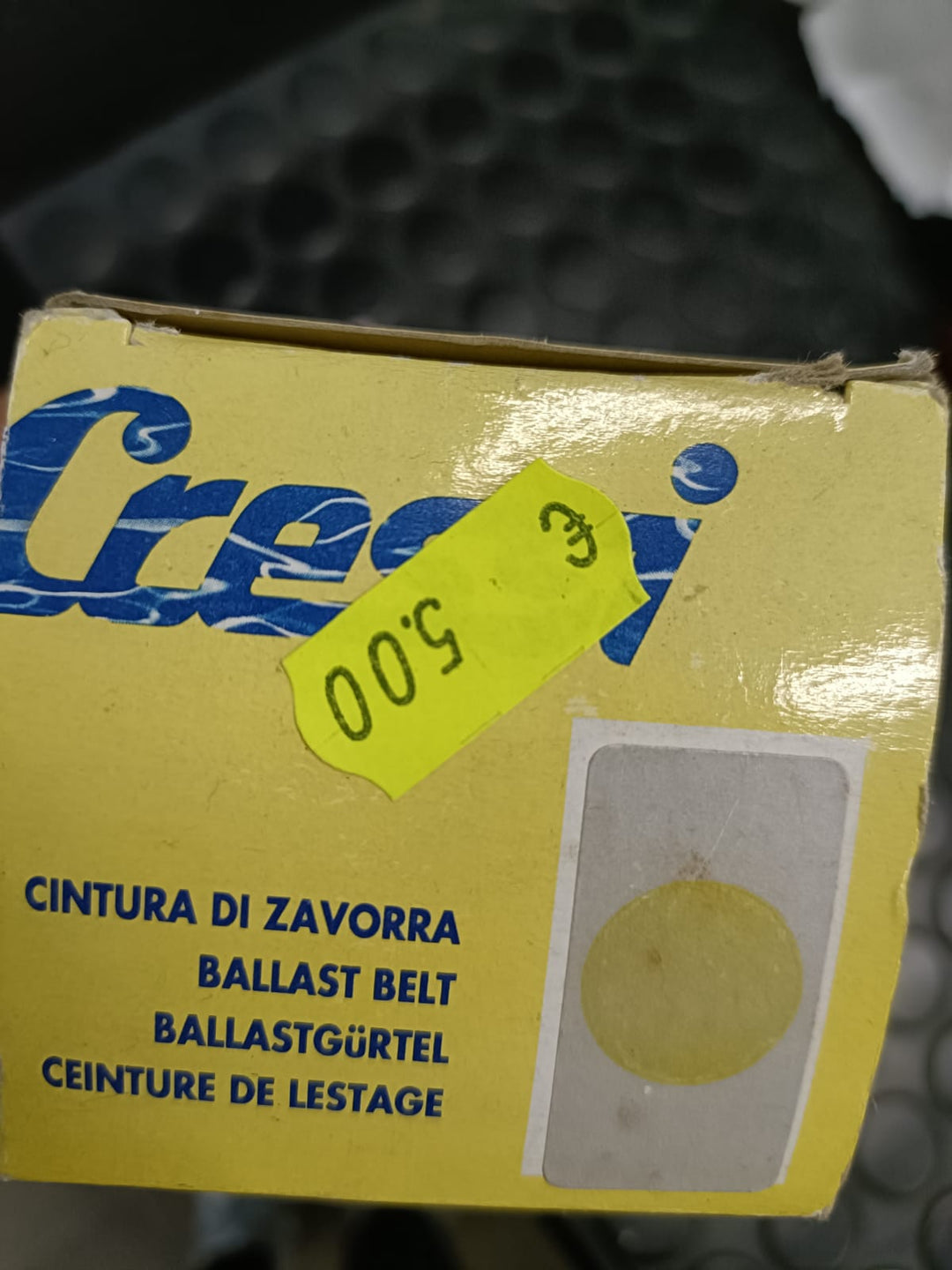 Cintura di zavorra Cressi