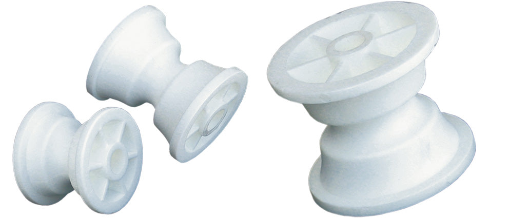 PULEGGIA IN NYLON PER MUSONI DIAMETRO MM 63 FIRI 13 MM LARGHEZZA 42 MM
