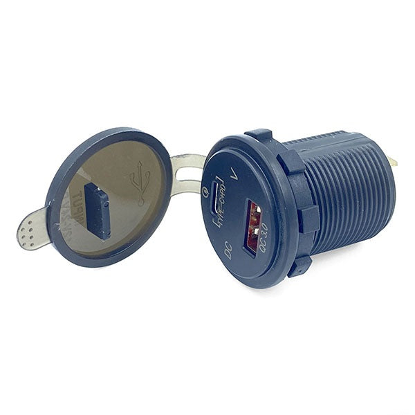 Presa USB con voltometro