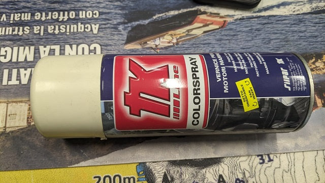 TK COLORSPRAY MARINER GREY MET