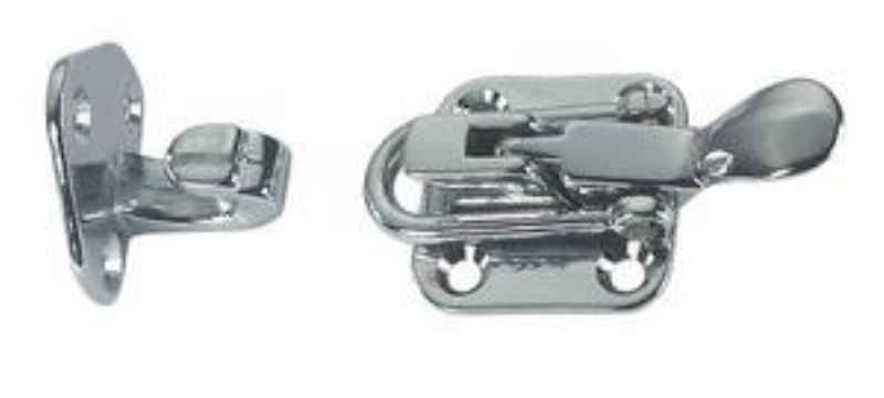 CHIUSURA IN OTTONE CROMATO A 90°