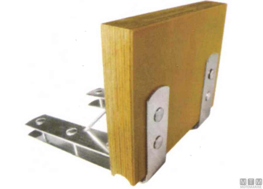 SUPPORTO MOTORE A MORSETTO PER MOTORI FINO 10 HP MAX356 KG