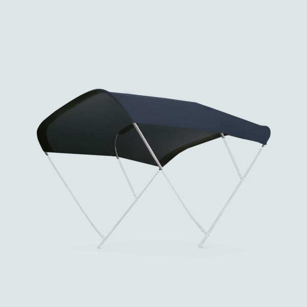 Tendalino 3 archi acciaio Nero 245