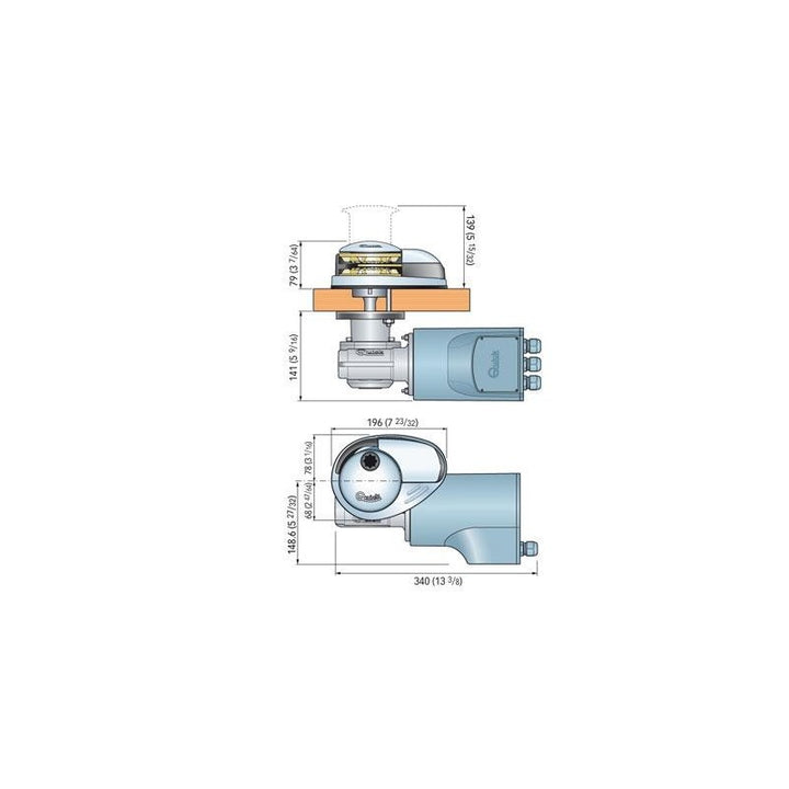 QUICK VERRICELLO PRINCE DP2 1000W 12V CON CAMPANA