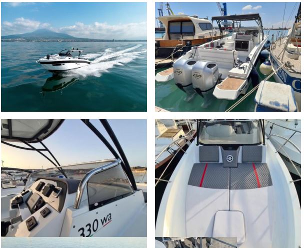 Saver 330 wa con coppia di motori Honda 250 hp